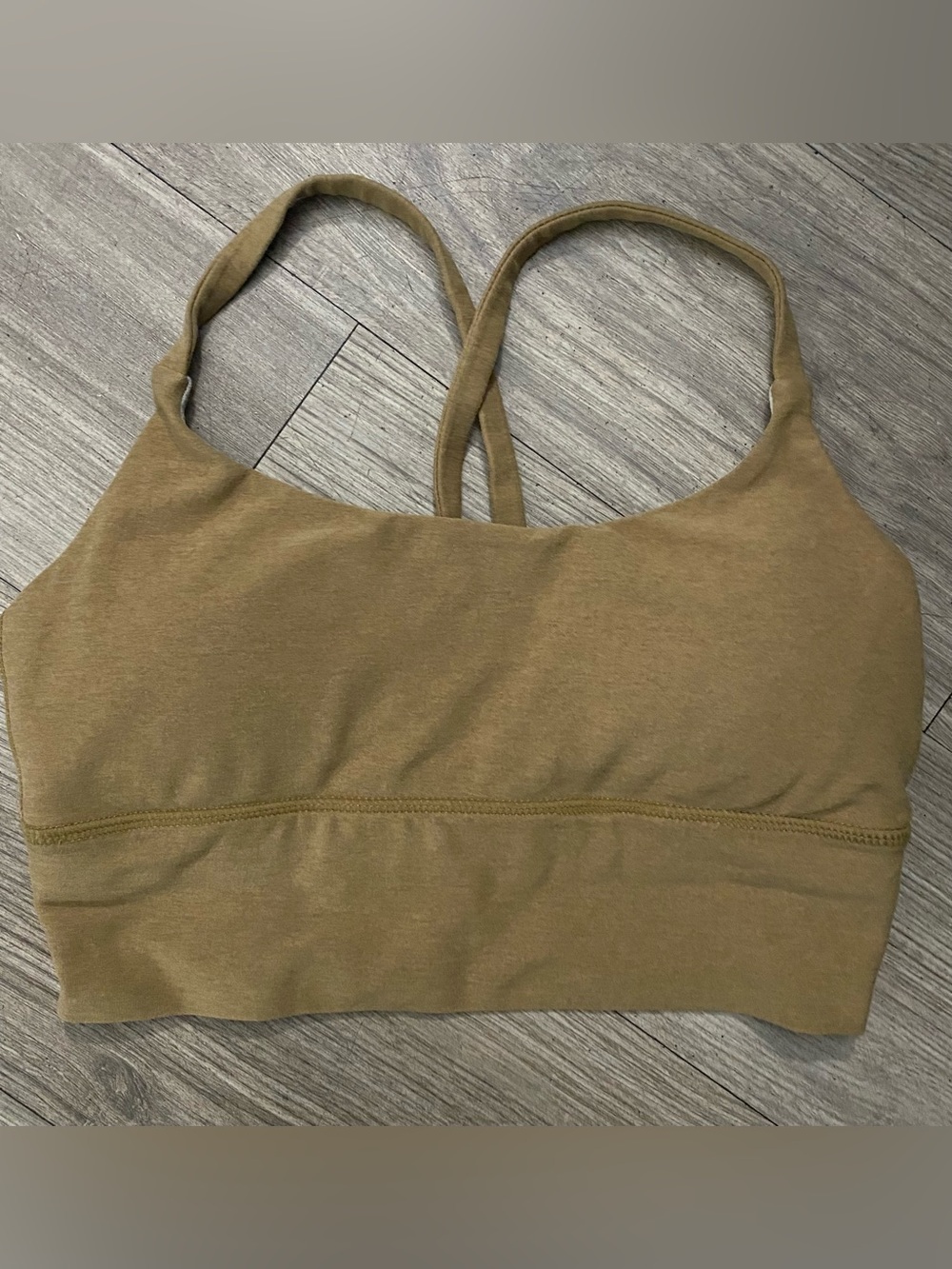 Vuori Tan Double-Strap Seamless Sports Bra (NO TAG)